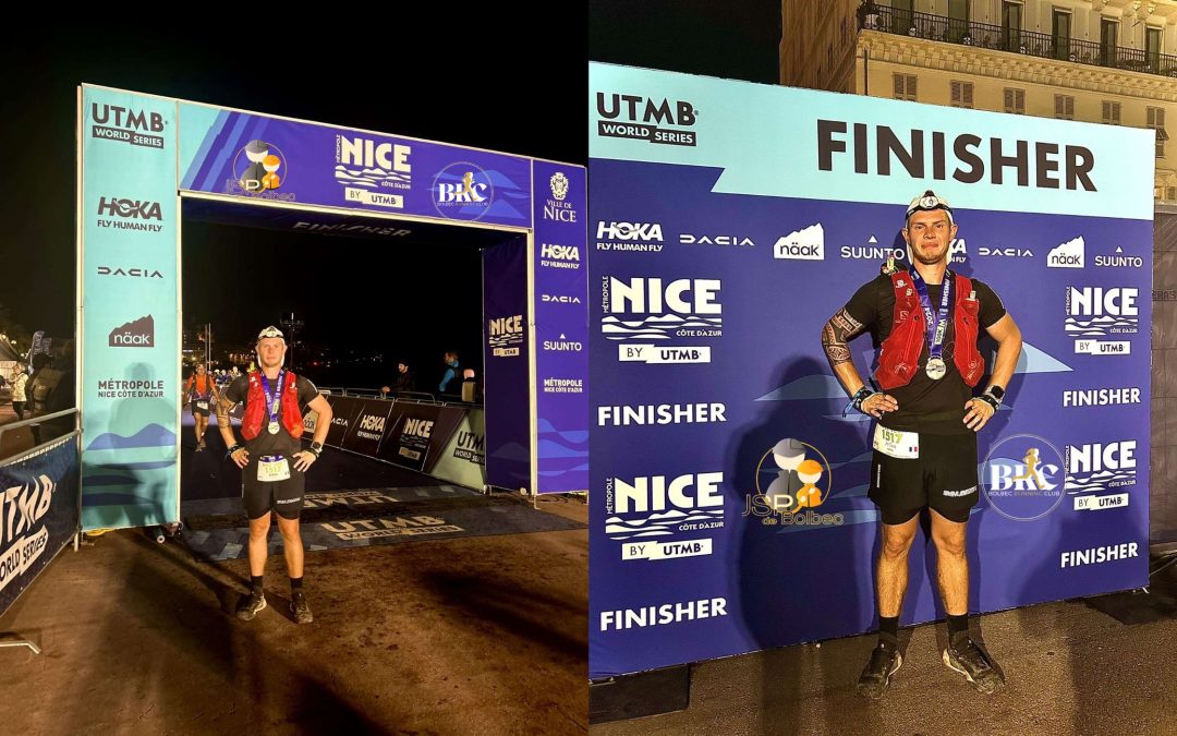Interview de Julien après l’Ultra Trail de Nice Côte d’Azur UTMB (100 km)